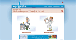 Desktop Screenshot of epruveta.hr